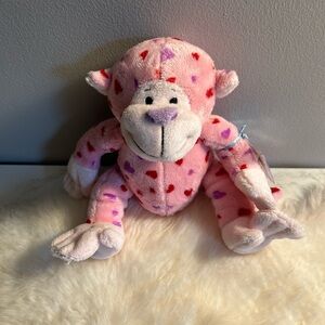 Ganz Webkinz NWT Love Monkey Plush